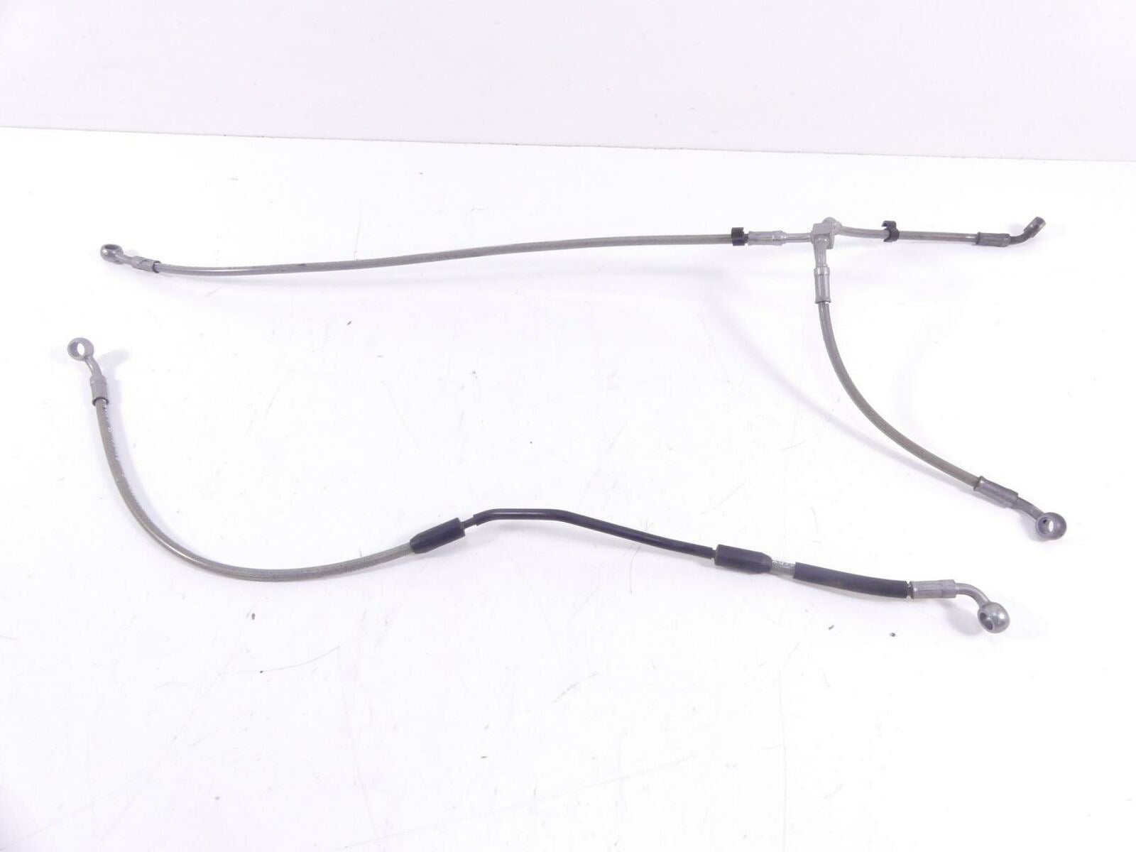 2016 BMW R1200 RT RTW K52 Front Abs Brake Line Set 34328541828 M 34328541829