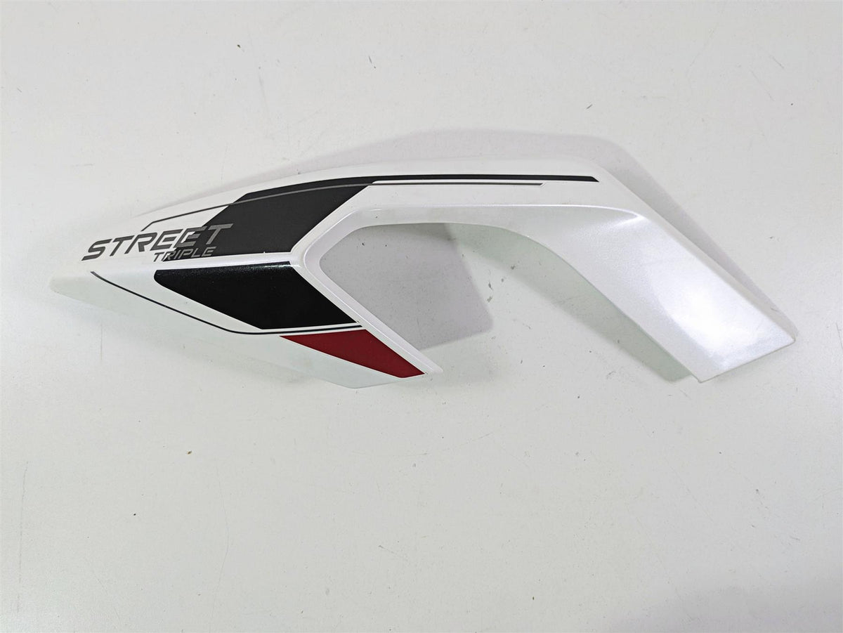 2024 Triumph Street Triple 765 R Upper Left Side Panel Fairing T2311915 {{ shop.shopifyCountryName }} - Mototech271