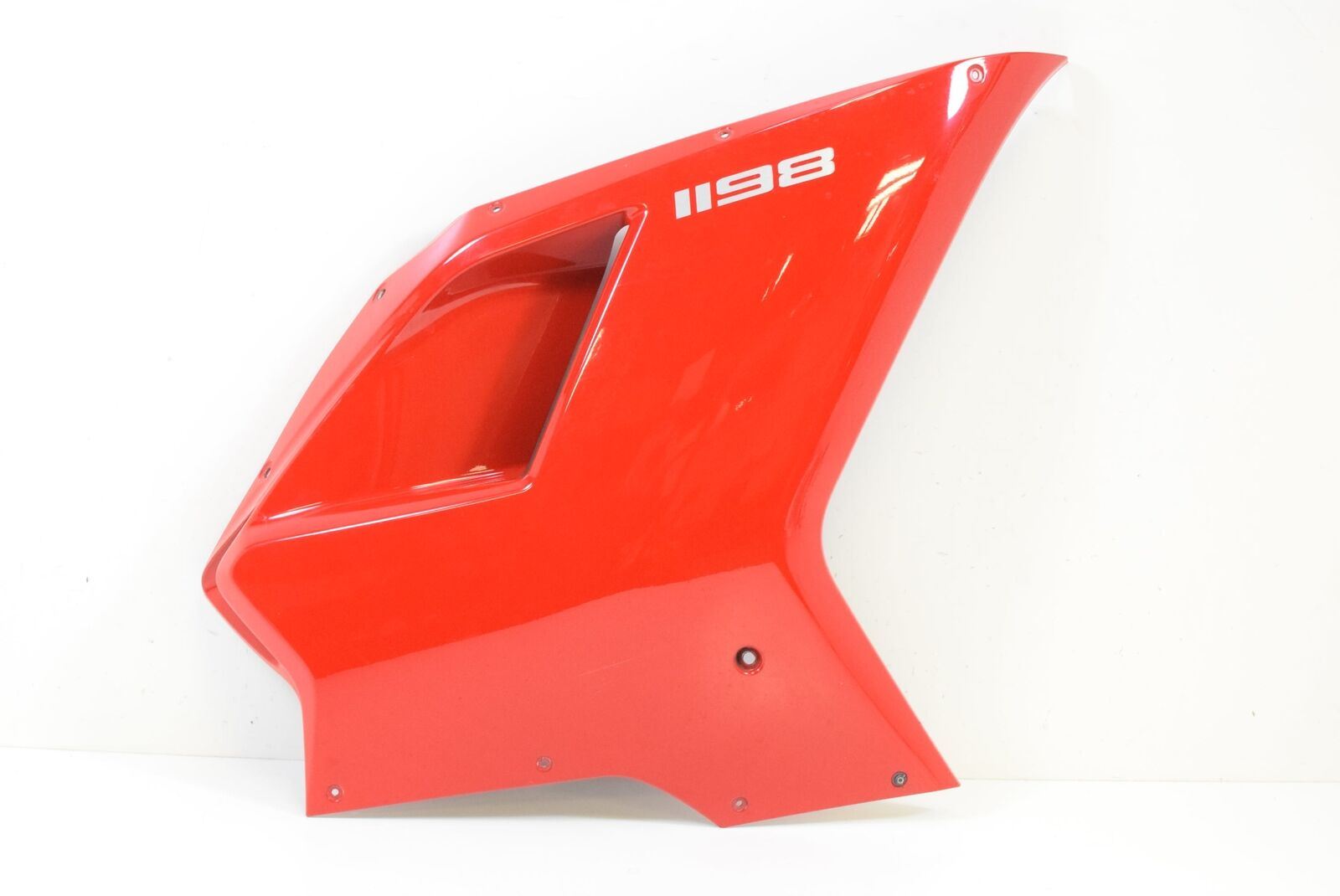 2011 Ducati 1198 Right Upper Fairing Cover Cowl -Repaired 48032293A {{ shop.shopifyCountryName }} - Mototech271