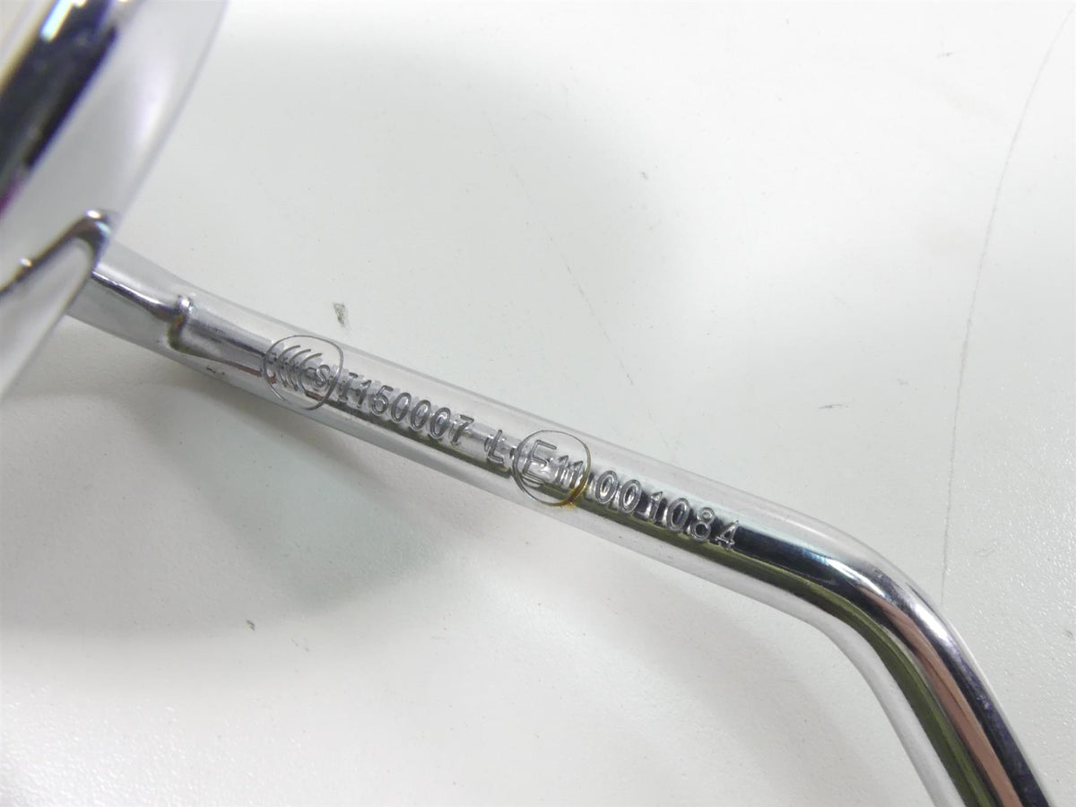2015 Harley FLS Softail Slim Oem Left Chrome Rear View Mirror 91845-03 {{ shop.shopifyCountryName }} - Mototech271