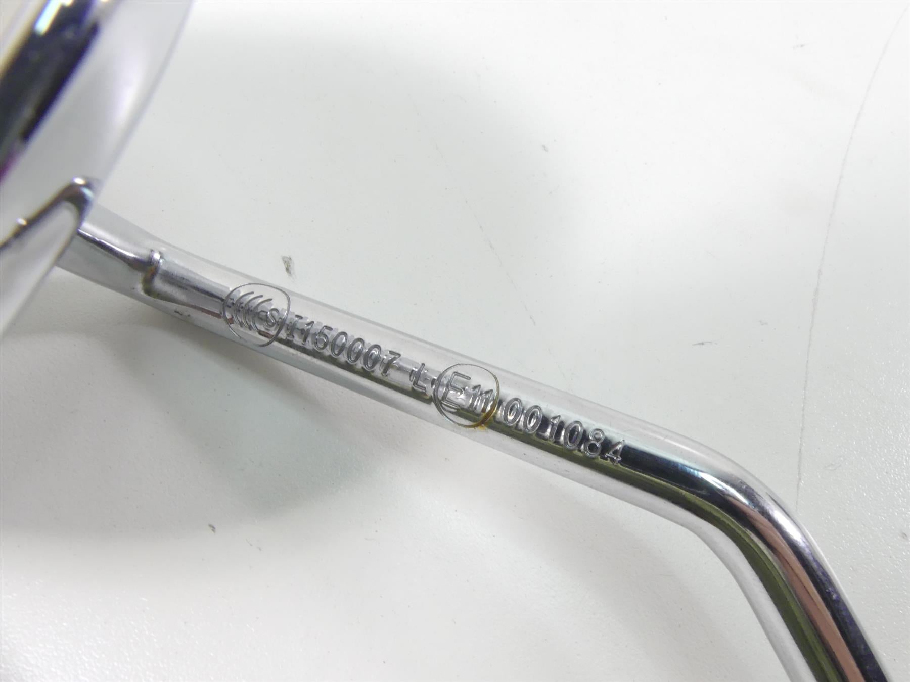 2015 Harley FLS Softail Slim Oem Left Chrome Rear View Mirror 91845-03 {{ shop.shopifyCountryName }} - Mototech271
