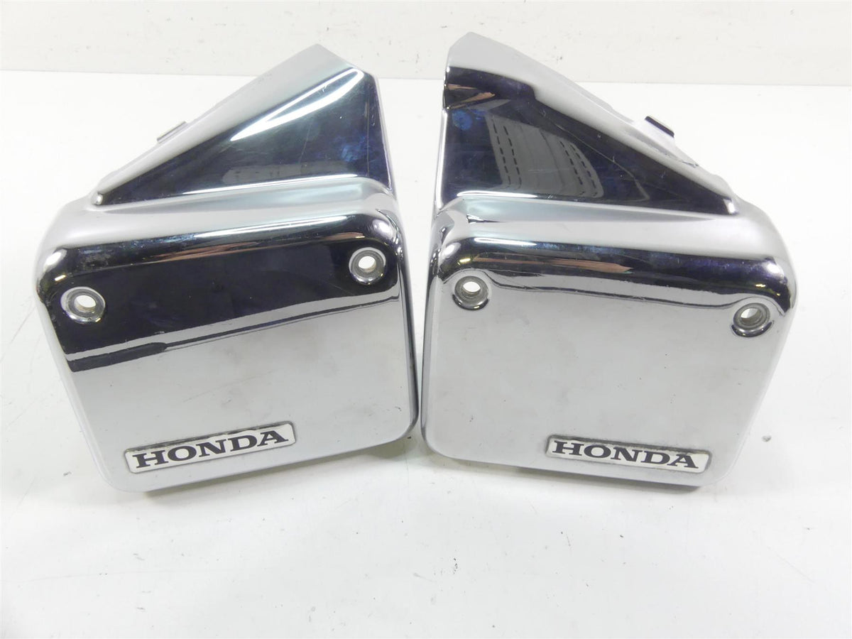 2003 Honda VT750 DC Shadow Spirit Side Chrome Cover Set - Read 83500-MCL-0000 {{ shop.shopifyCountryName }} - Mototech271