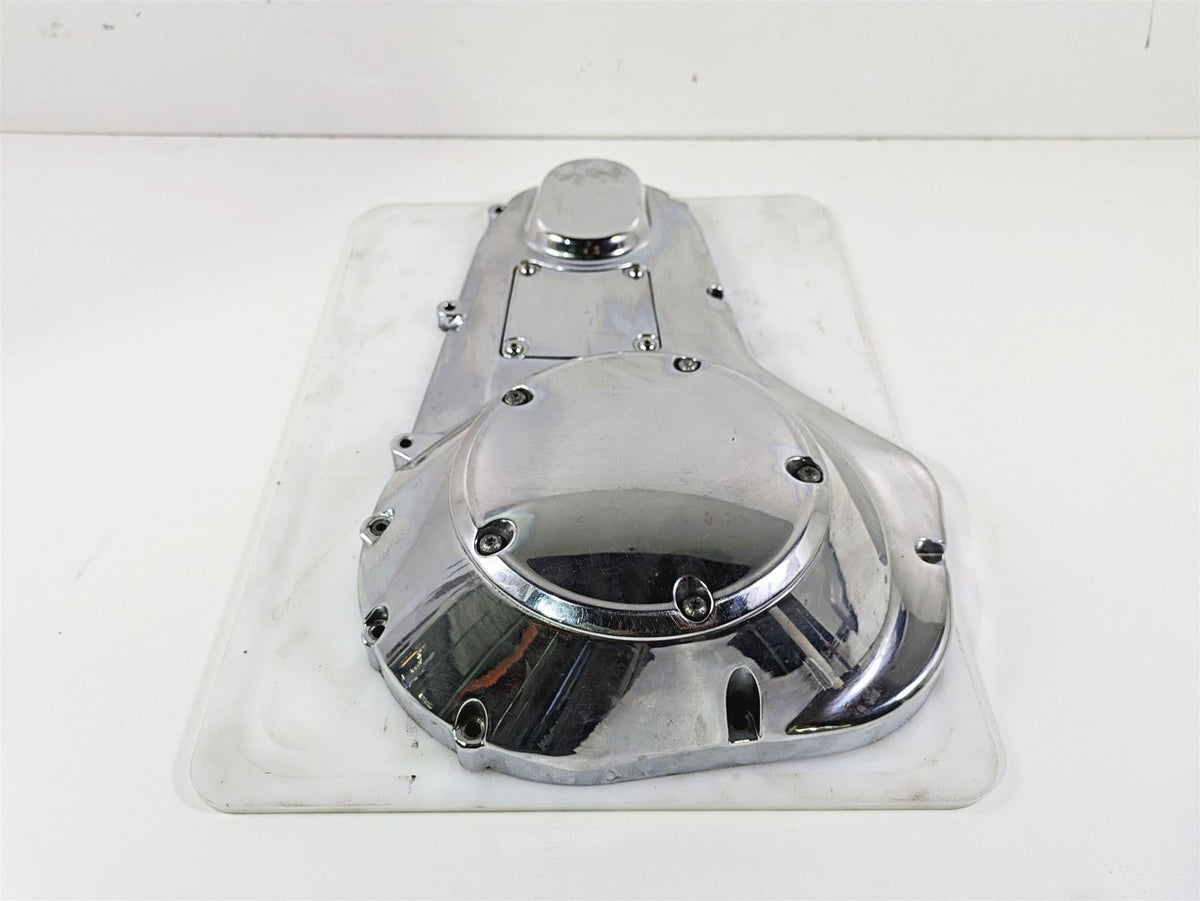 2005 Harley Touring FLHRI Road King Outer Primary Drive Clutch Cover 60685-04 {{ shop.shopifyCountryName }} - Mototech271