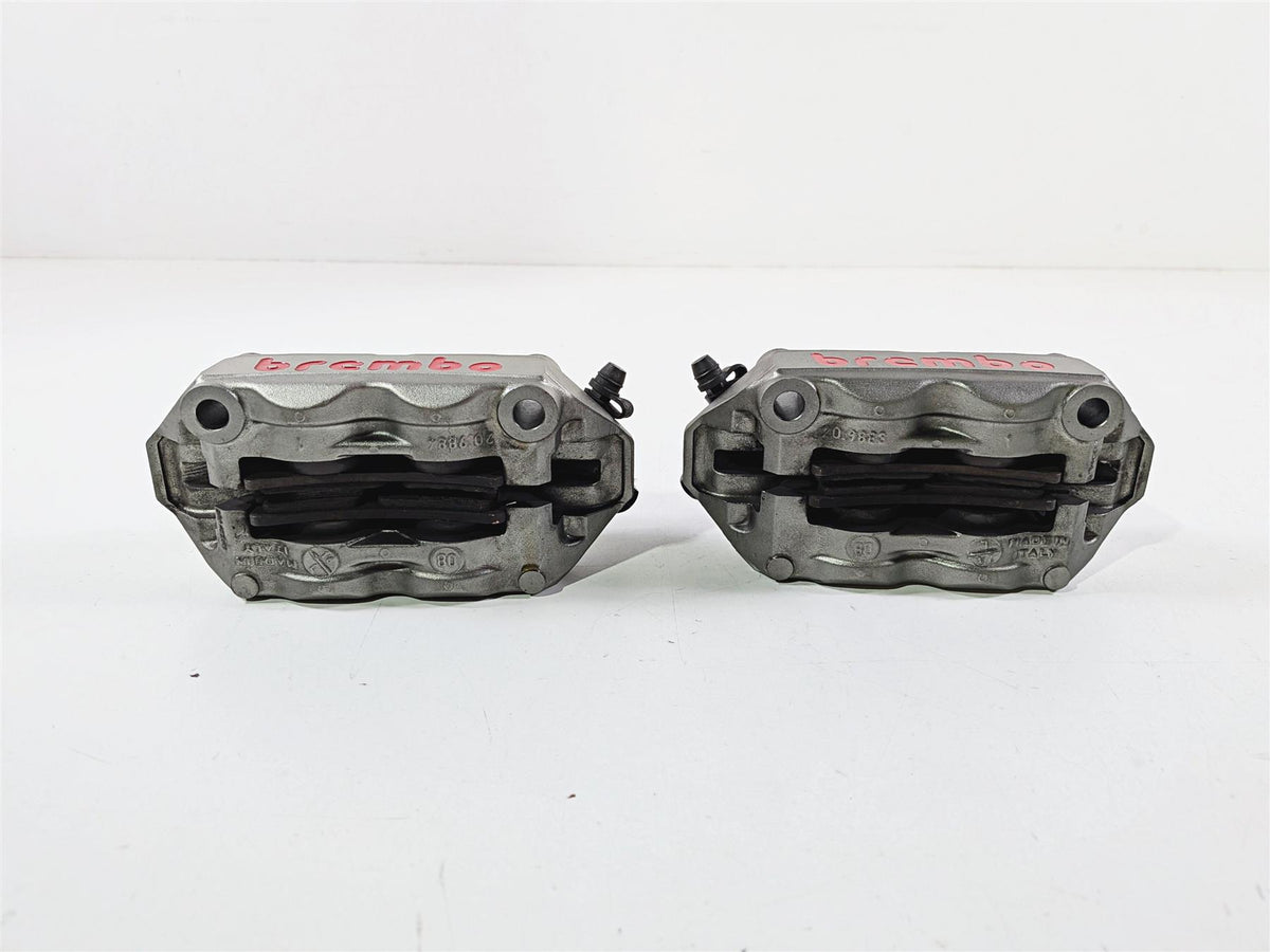 2009 Ducati Hypermotard 1100 S Brembo M4 Front Brake Caliper 100mm 61040901A-Mototech271
