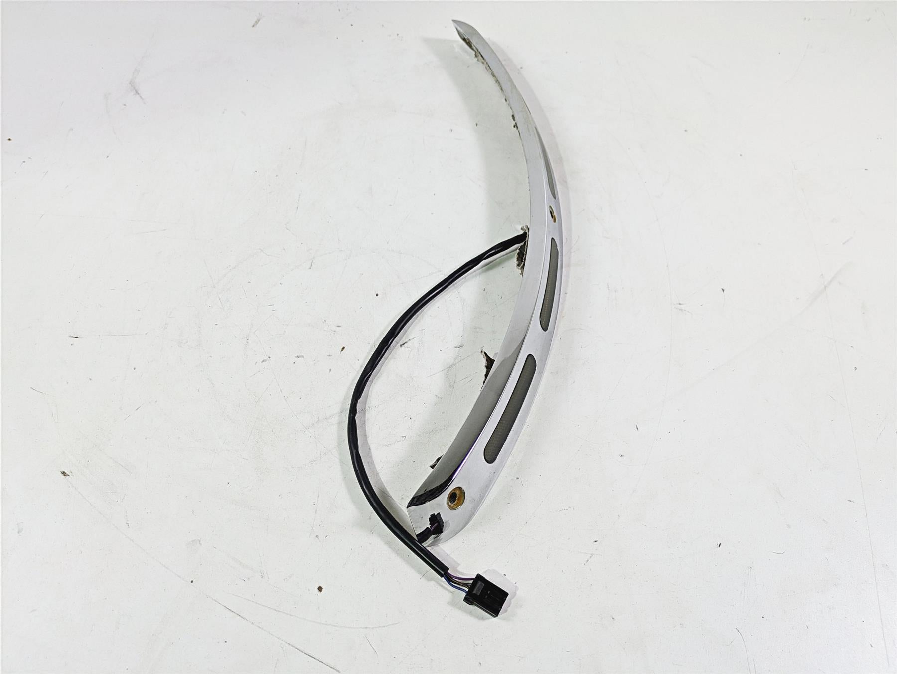 2011 Harley Touring FLHTCUSE CVO E-Glide Front Nose Fairing Running Light Trim {{ shop.shopifyCountryName }} - Mototech271