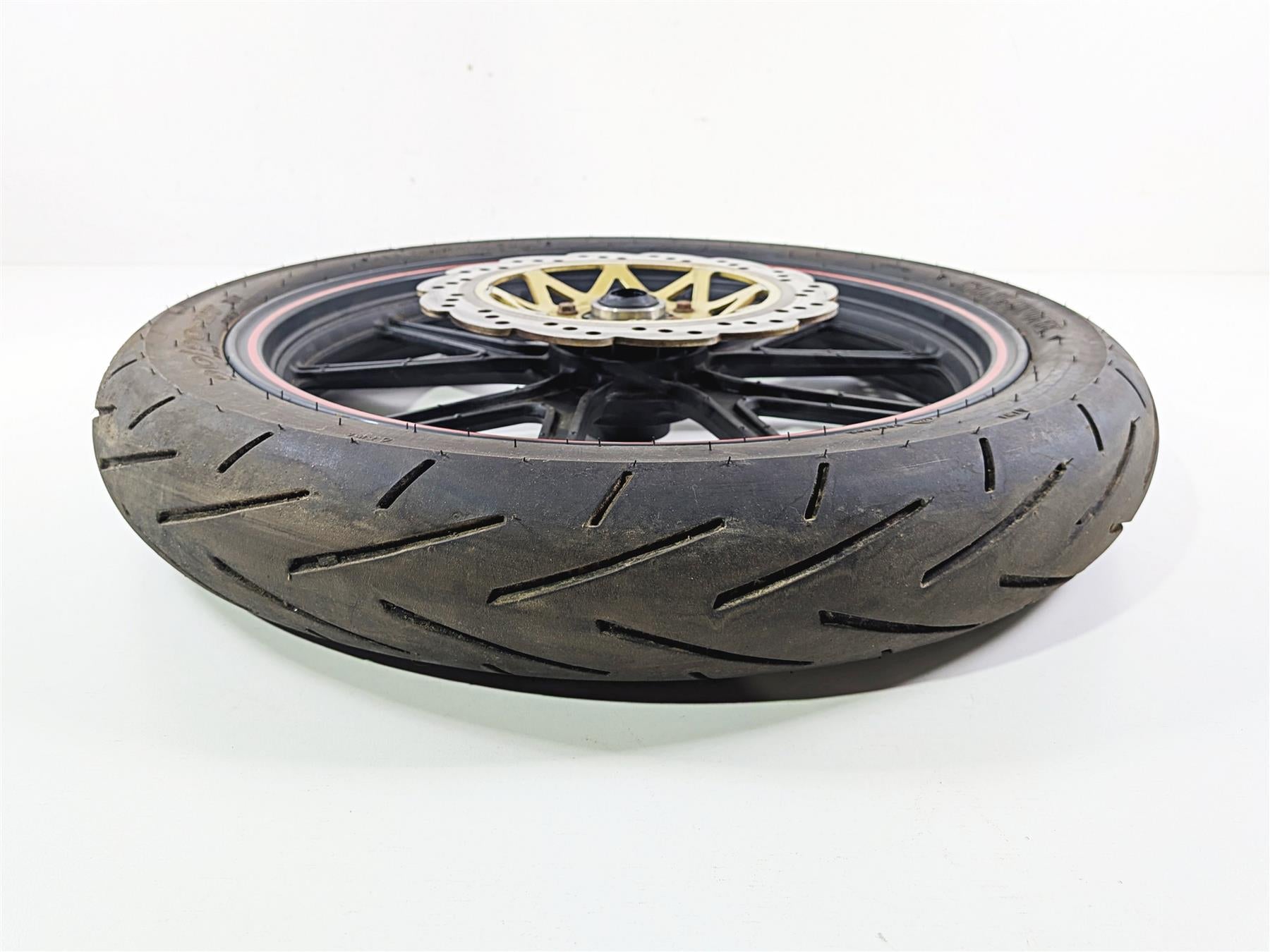 2023 Vitacci GTT 250 Straight Cast Front Wheel Rim 2.15x17 + Tire {{ shop.shopifyCountryName }} - Mototech271