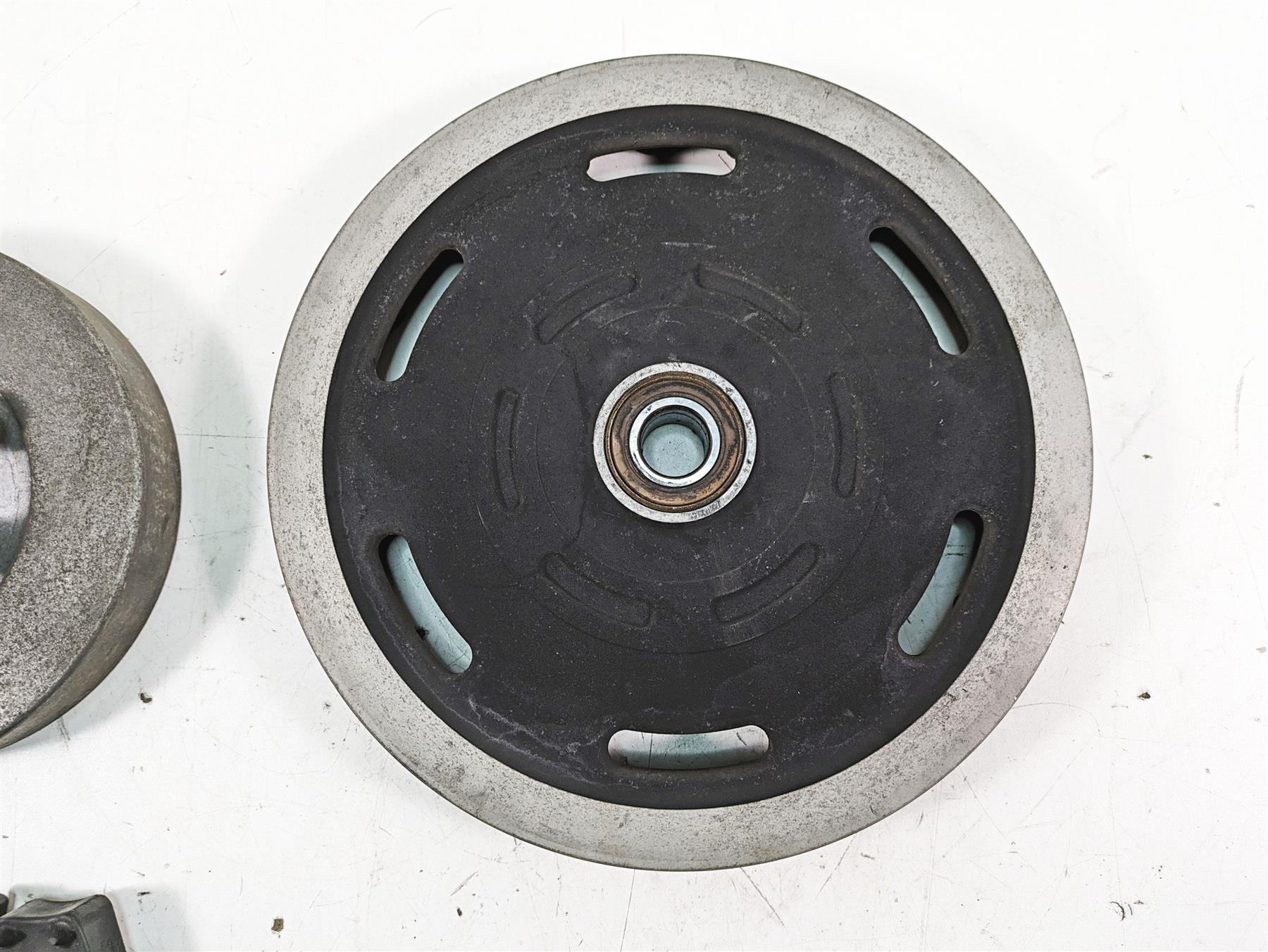 2008 Harley FLHTCU Electra Glide Rear Drive Belt Pulley 66T 1" + Mount 37781-08 {{ shop.shopifyCountryName }} - Mototech271
