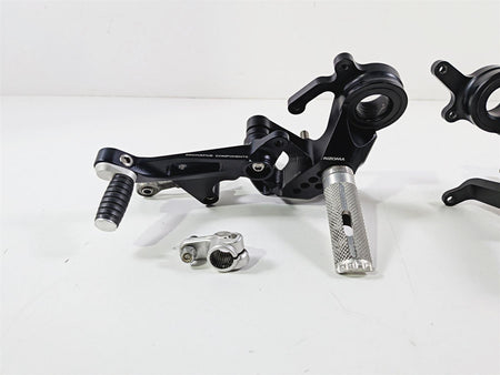2008 Ducati Hypermotard 1100 S Rizoma Rearset Foot Peg & Pedal Set PE208-01-Mototech271