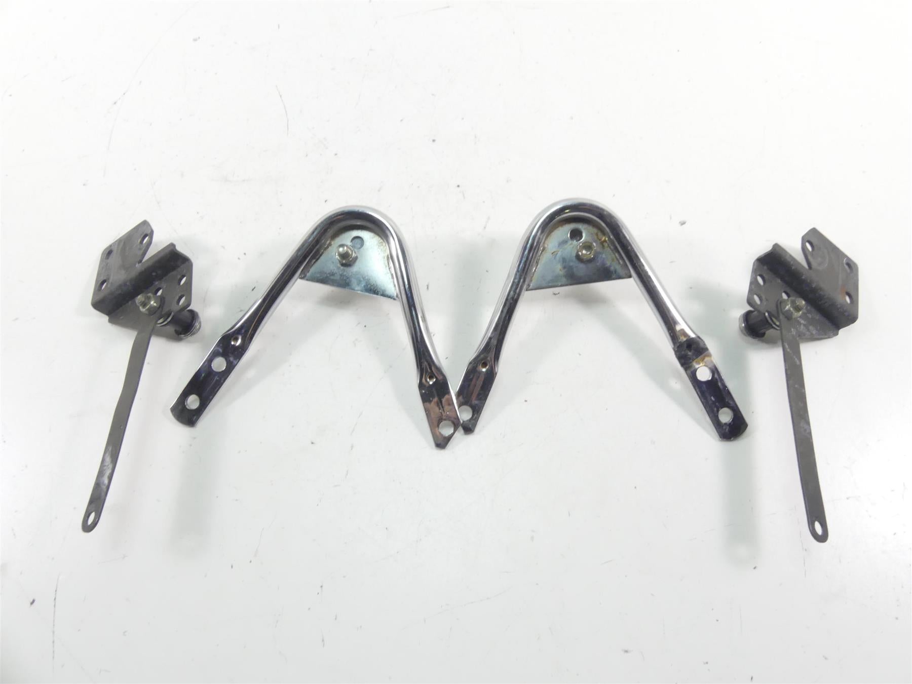 2005 Harley Touring CVO FLHTC SE Electra Glide Rear Backrest Mounts 53705-95 {{ shop.shopifyCountryName }} - Mototech271
