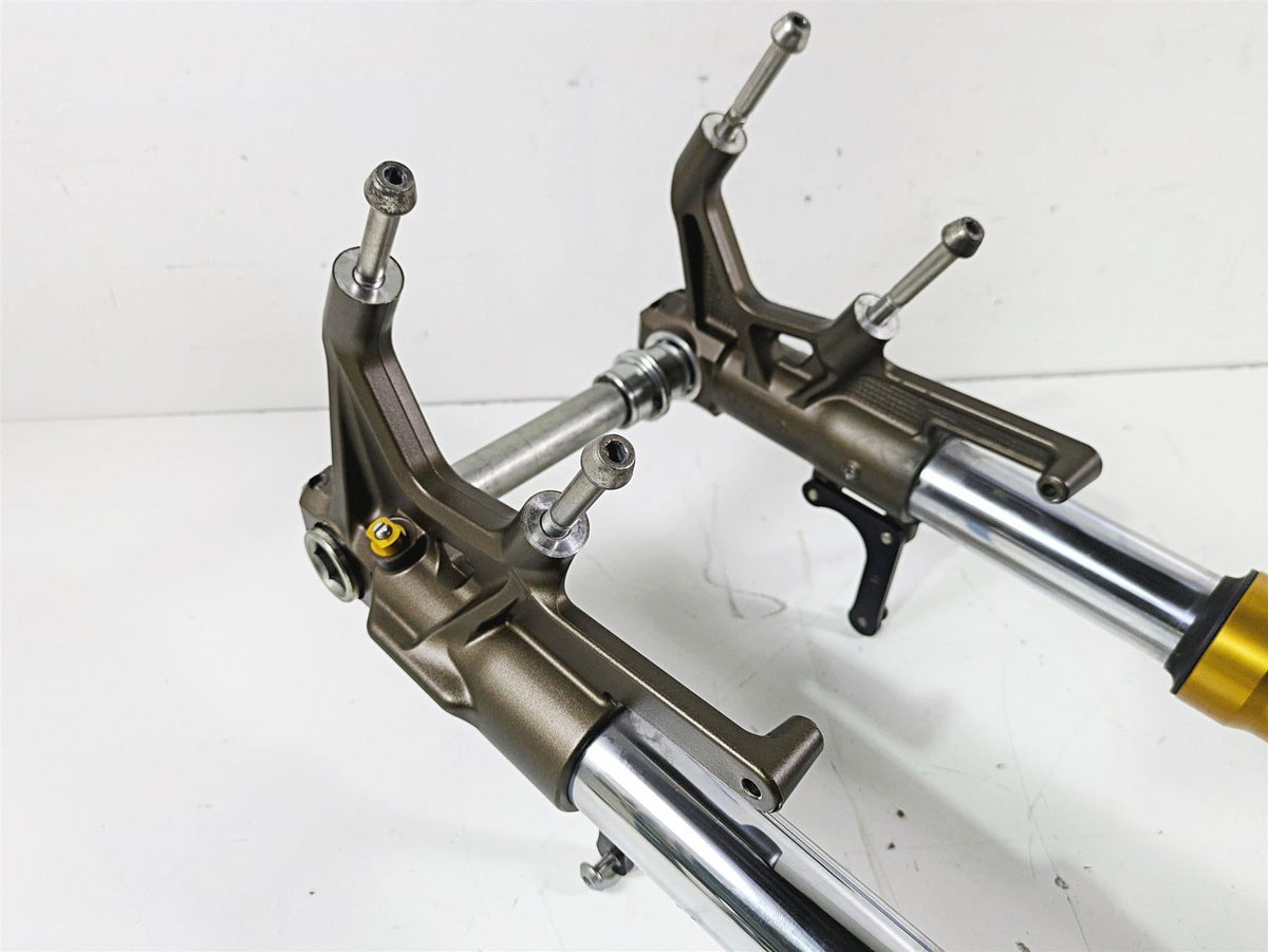 2005 Kawasaki ZX12R Ninja Full Front End Fork Leg Triple Tree Set 44075-0017 {{ shop.shopifyCountryName }} - Mototech271