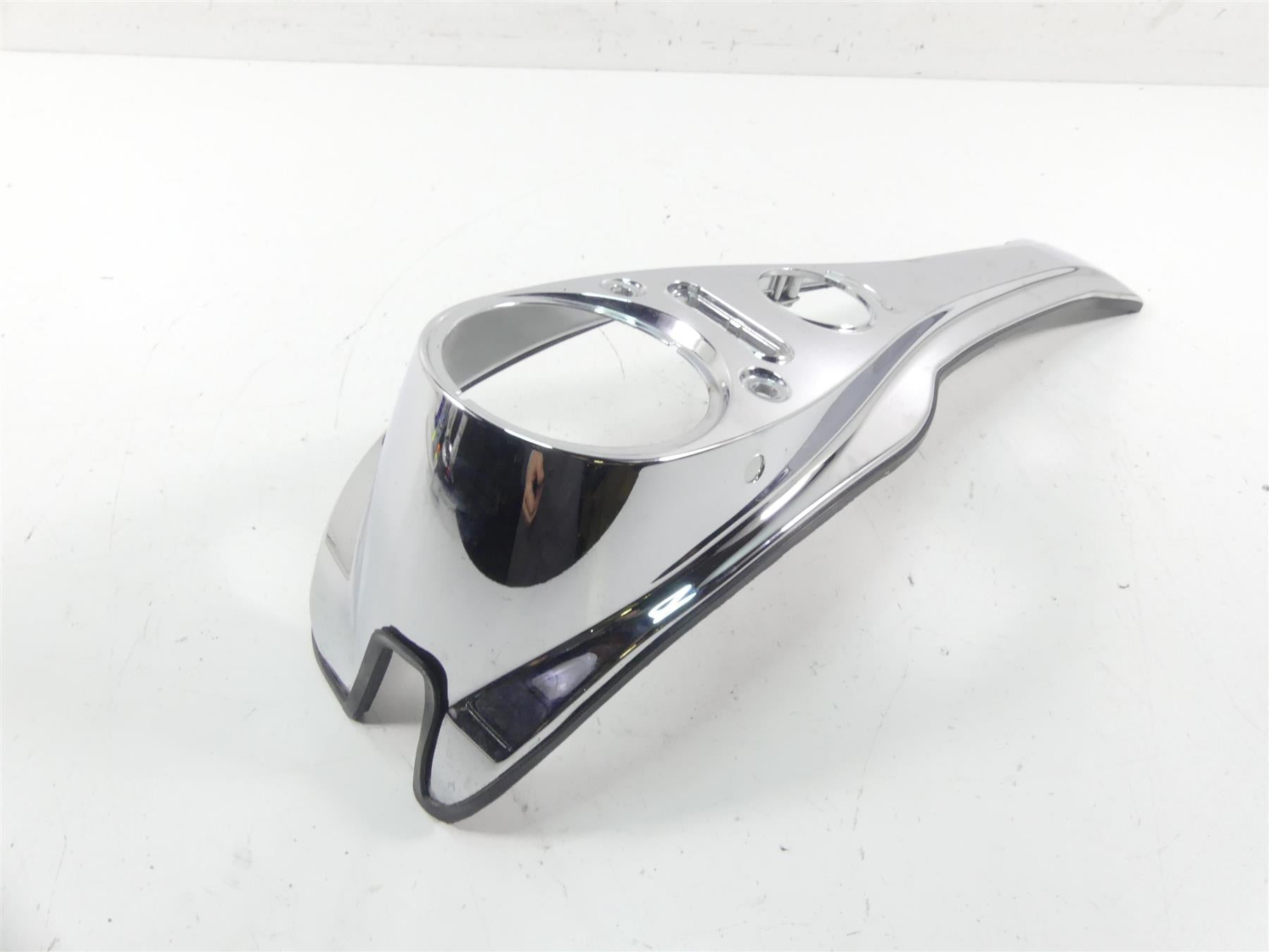 2010 Harley FXDWG Dyna Wide Glide Chrome Tank Dash Cover Panel 61734-10 {{ shop.shopifyCountryName }} - Mototech271