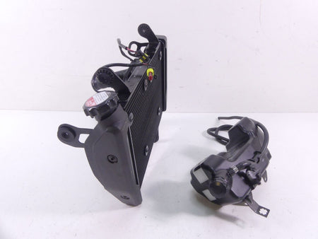 2016 Ducati Hypermotard 939SP Radiator Cooler Fans Reservoir Hoses Set 54840981D {{ shop.shopifyCountryName }} - Mototech271