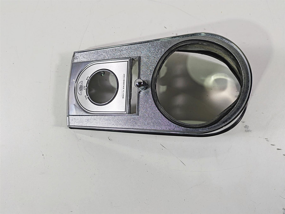 2003 Harley FLSTC Softail Heritage 100th Fuel Tank Panel Cover 71273-00A {{ shop.shopifyCountryName }} - Mototech271