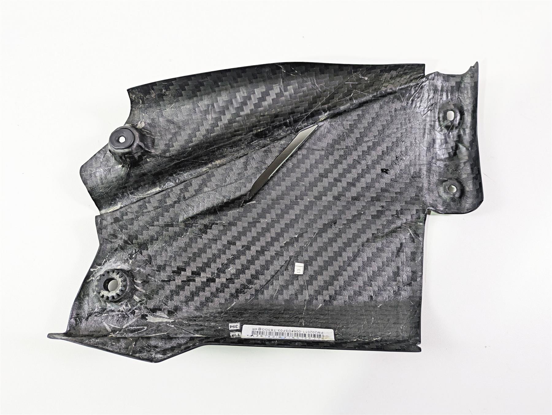 2010 Ducati Streetfighter 1098 S Z4 Front Right Lower Carbon Cover Fairing {{ shop.shopifyCountryName }} - Mototech271