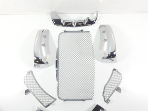 2013 Triumph Rocket 3 Touring Radiator Chrome Fairing Covers T2108413 T2108414 | Mototech271