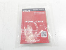 Load image into Gallery viewer, 2021 Honda Talon SXS1000 S2X 1000R Owners Manual Book Set 00X31-HL6-6200 | Mototech271
