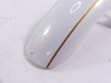 Load image into Gallery viewer, 2007 Harley FXDWG Dyna Wide Glide Front Fender White Gold Pearl 60141-06B | Mototech271
