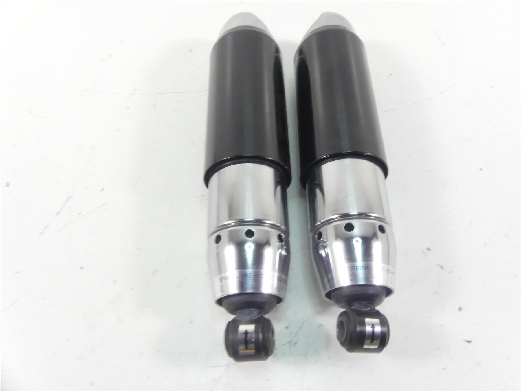 2015 Harley FXDF Dyna Fat Bob Rear Straight Suspension Shock Set 12