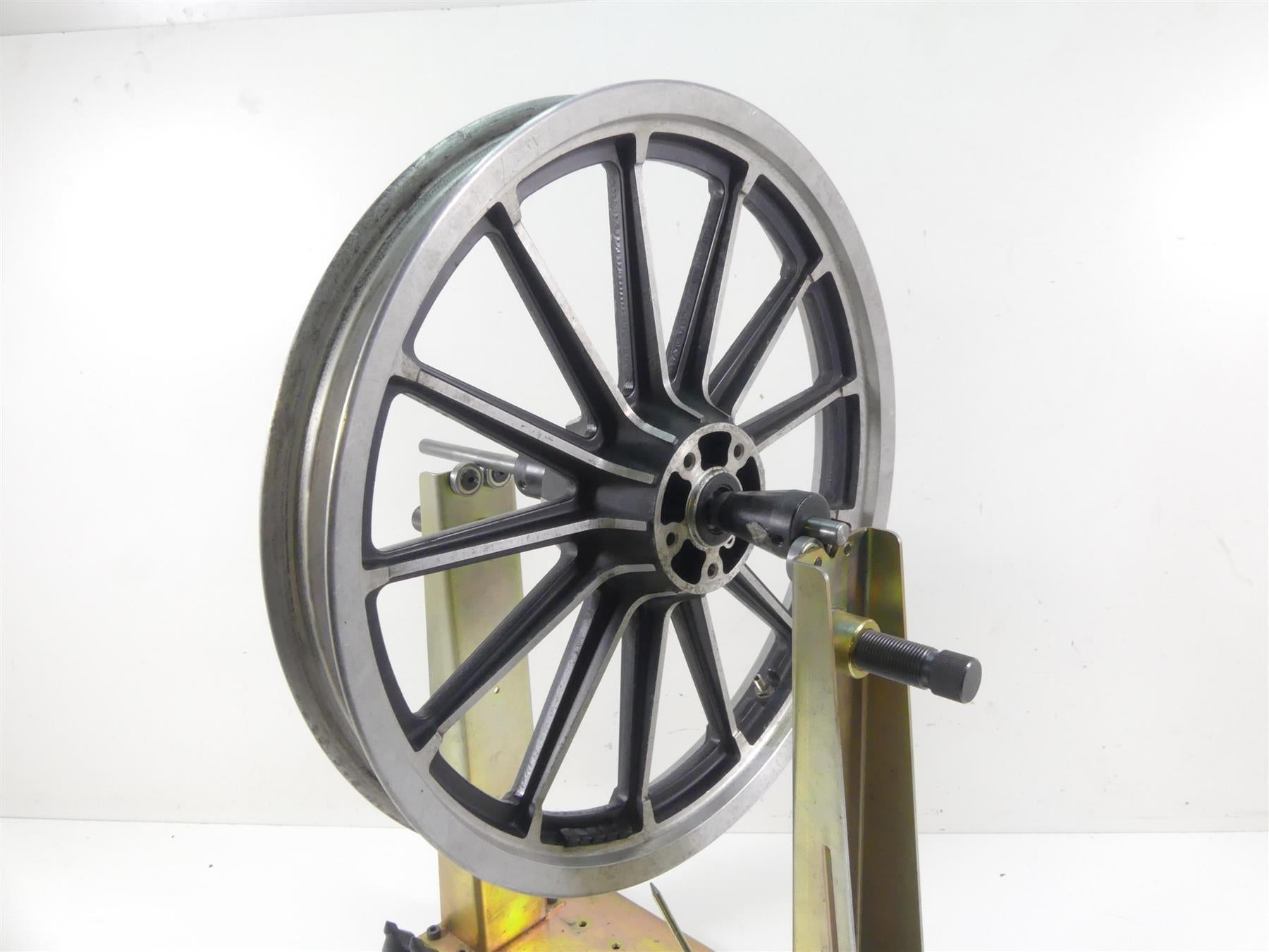 1999 Harley Dyna FXDS Convertible Straight Front 9 Spoke Wheel 19x2.15 43499-96 | Mototech271