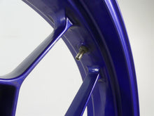 Load image into Gallery viewer, 2004 Aprilia RSV1000 R Mille Straight Blue Front Wheel Rim 17x3.5 AP8108675 | Mototech271
