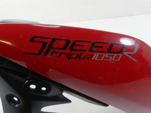 2015 Triumph 1050 Speed Triple R Left Red Radiator Cover Fairing T2103015 | Mototech271