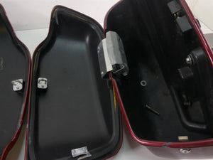 2006 Harley Sportster XL1200 Custom Saddlebag Saddle Bag Case Set -Read | Mototech271