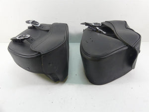 2016 Harley FXDL Dyna Low Rider Leather Saddlebags Saddle Bags - Read | Mototech271