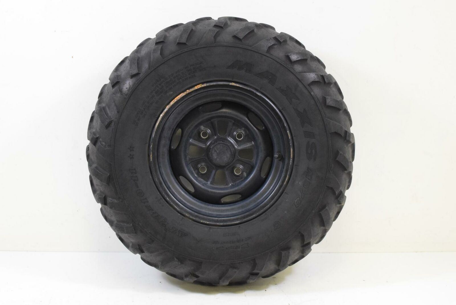 2013 Honda TRX420 FPA Rancher 4x4 OEM Rear Right Wheel Tire Maxxis 11