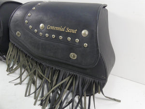 2001 Indian Centennial Scout Oem Leather Saddle Bag Saddlebag Set | Mototech271
