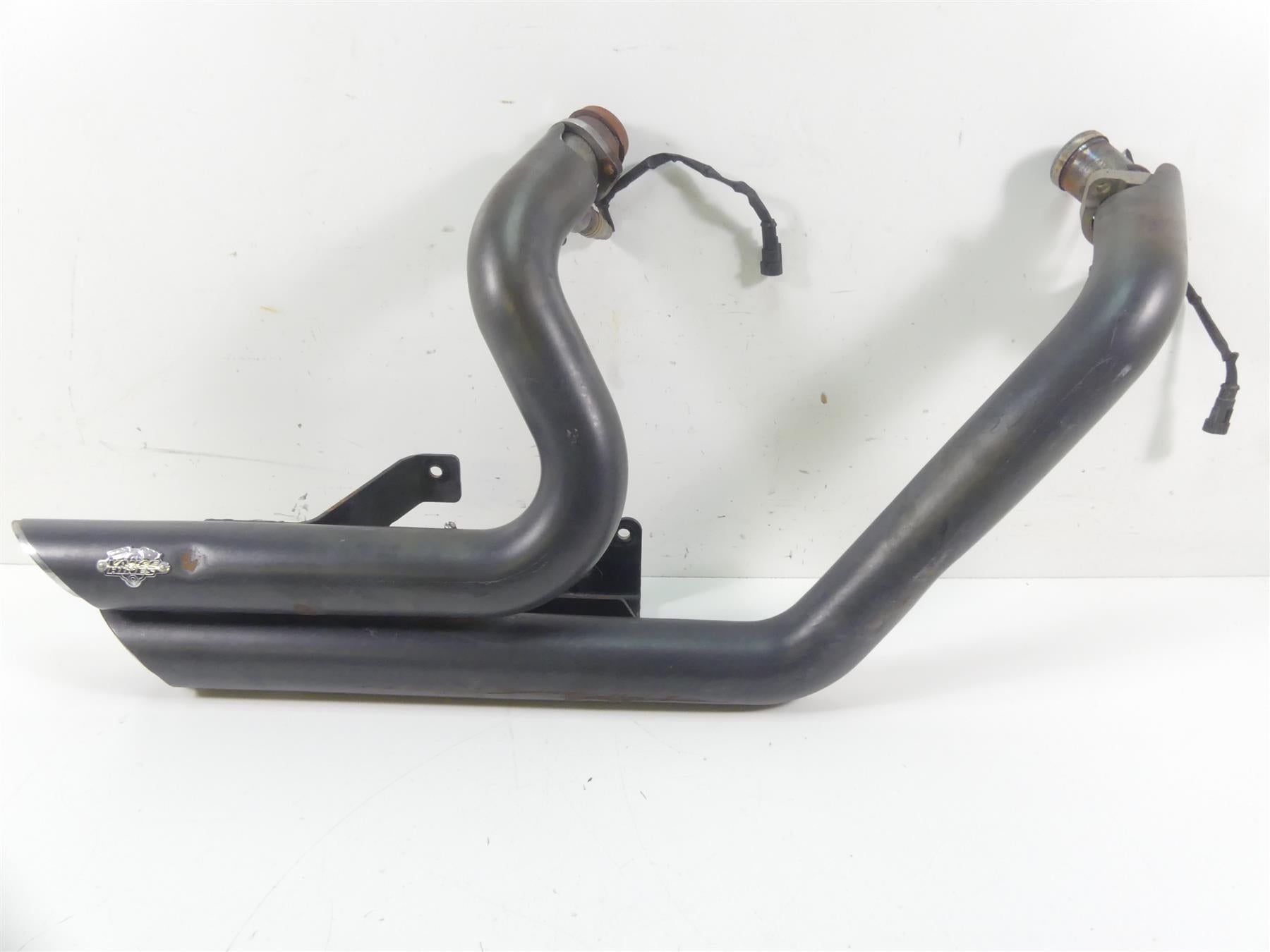 2007 Harley Sportster XL1200 Nightster Vance Hines Staggered Exhaust Pipes 47219 | Mototech271