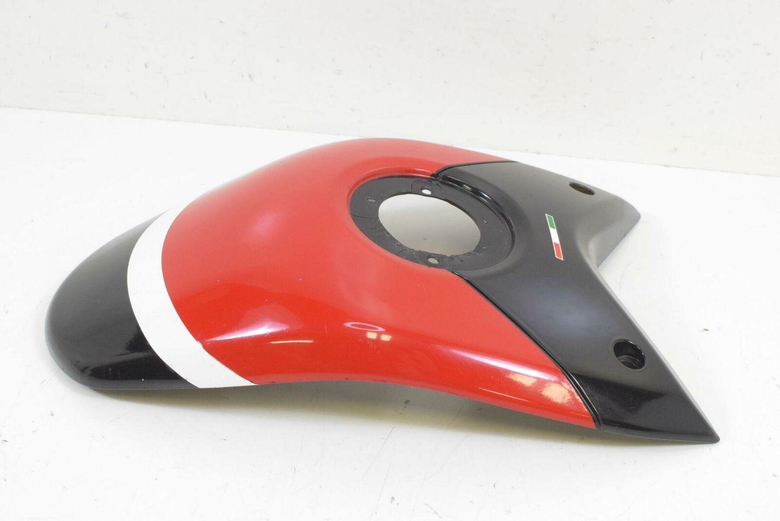 2012 Ducati Hypermotard 1100 Evo SP Upper Fuel Gas Tank Cover Fairing 48012542B {{ shop.shopifyCountryName }} - Mototech271