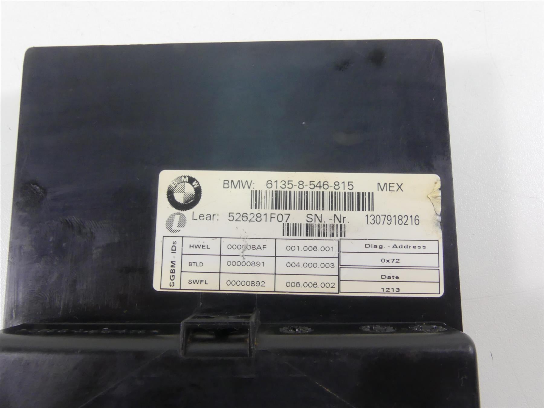 2013 BMW R1200GS GSW K50 Basic Ecm Electronic Control Module Unit 6135 –  Mototech271