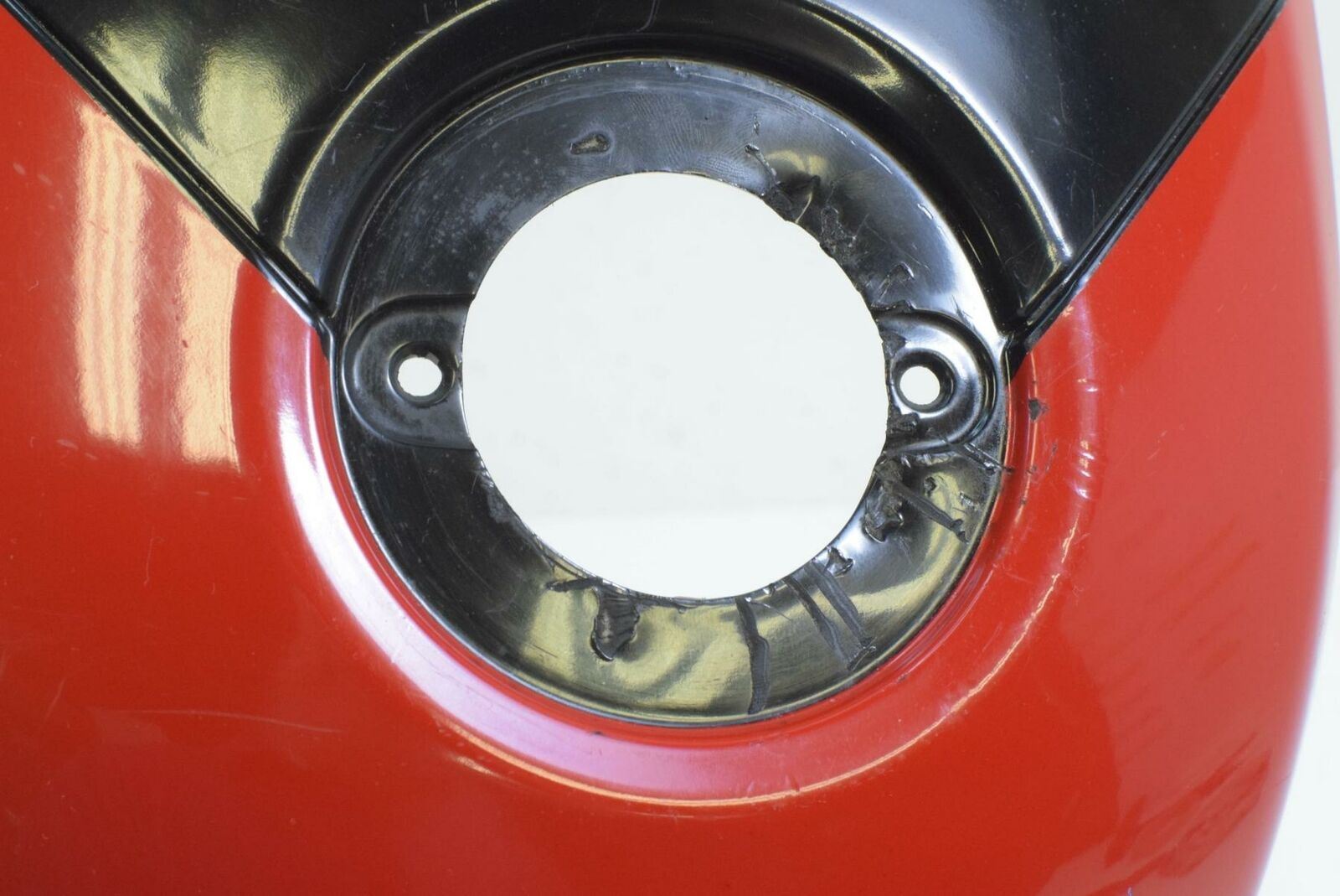 2012 Ducati Hypermotard 1100 Evo SP Upper Fuel Gas Tank Cover Fairing 48012542B {{ shop.shopifyCountryName }} - Mototech271