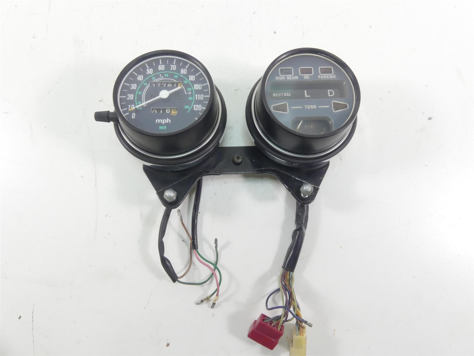 1977 Honda CB750 A Four Hondamatic Speedometer Gauges 37K Set 37200-393-771 | Mototech271