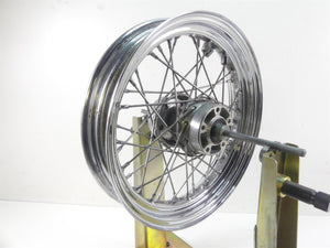 2005 Harley Touring FLHRSI Road King Front 16x3 Spoke Wheel Rim - Read 43440-05A | Mototech271