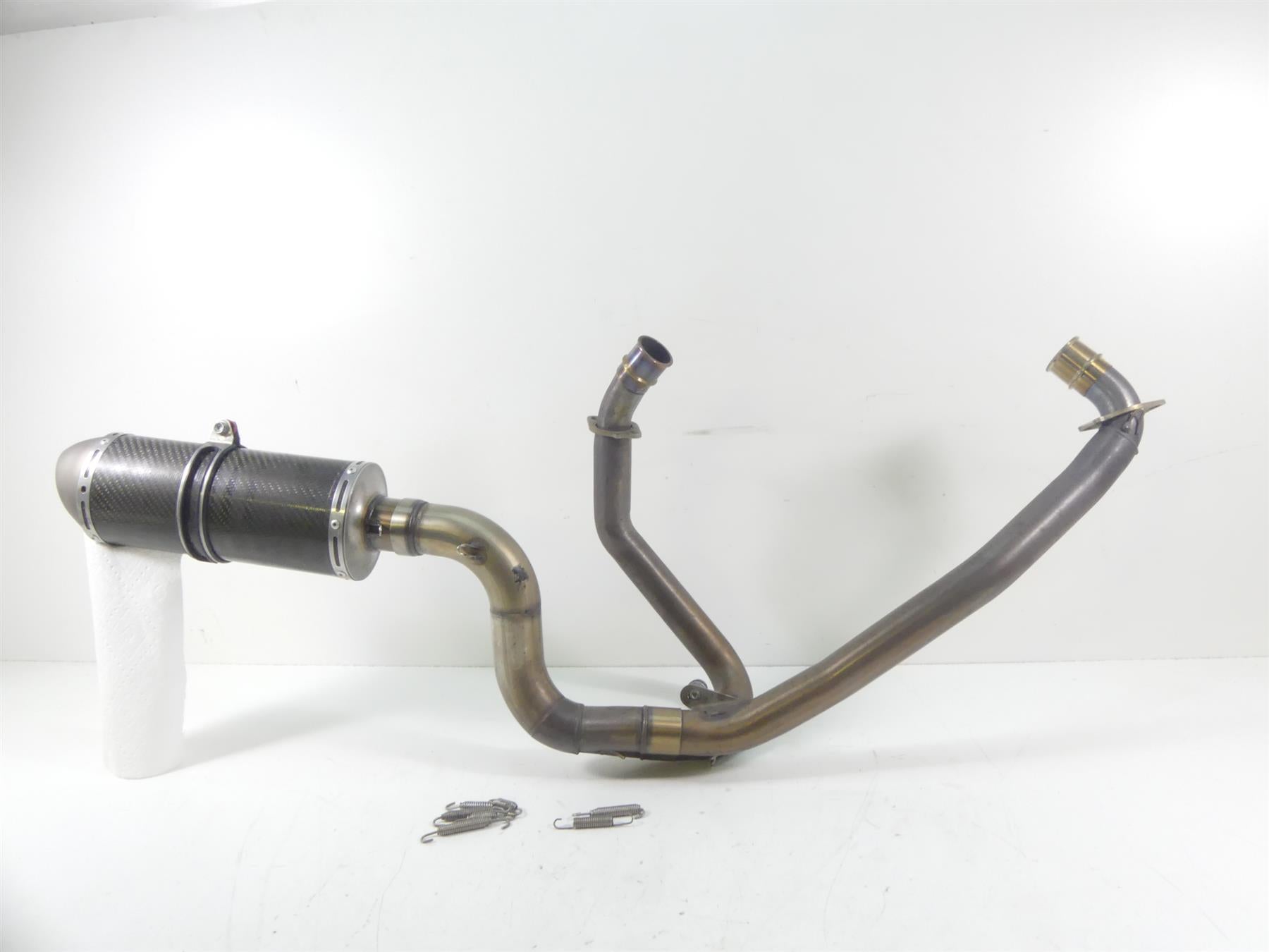 2008 Ducati Hypermotard 1100S Termignoni Carbon 2in1 Exhaust System - Read | Mototech271