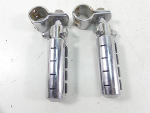 2006 Harley Touring FLHTCUI Electra Glide Front Chrome Highway Guard Foot Pegs | Mototech271