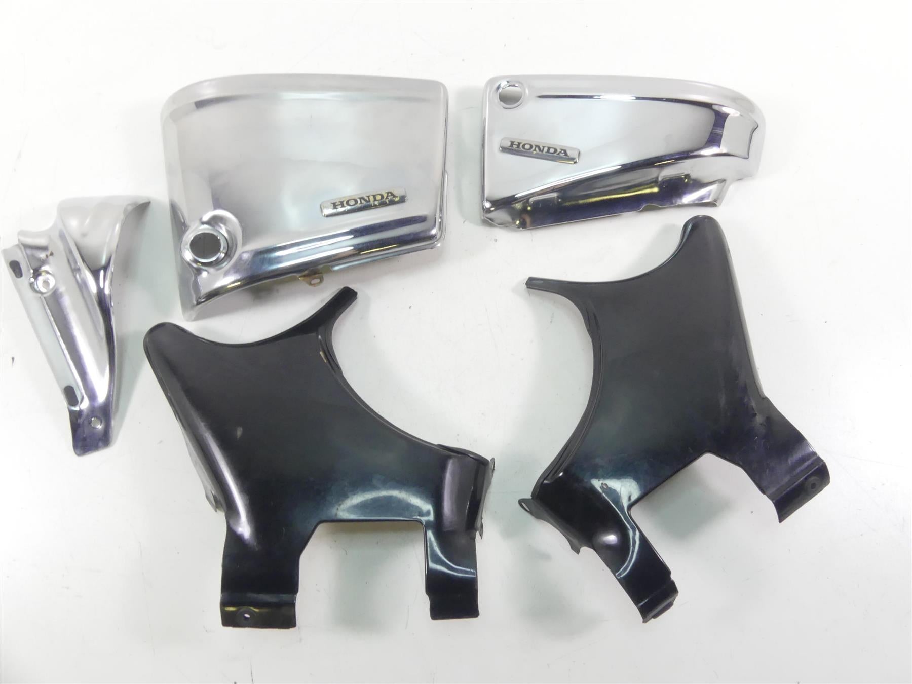 2007 Honda VT1100 C Shadow Spirit Side Cover Fairing Cowl Set 83550-MAA-B00 | Mototech271