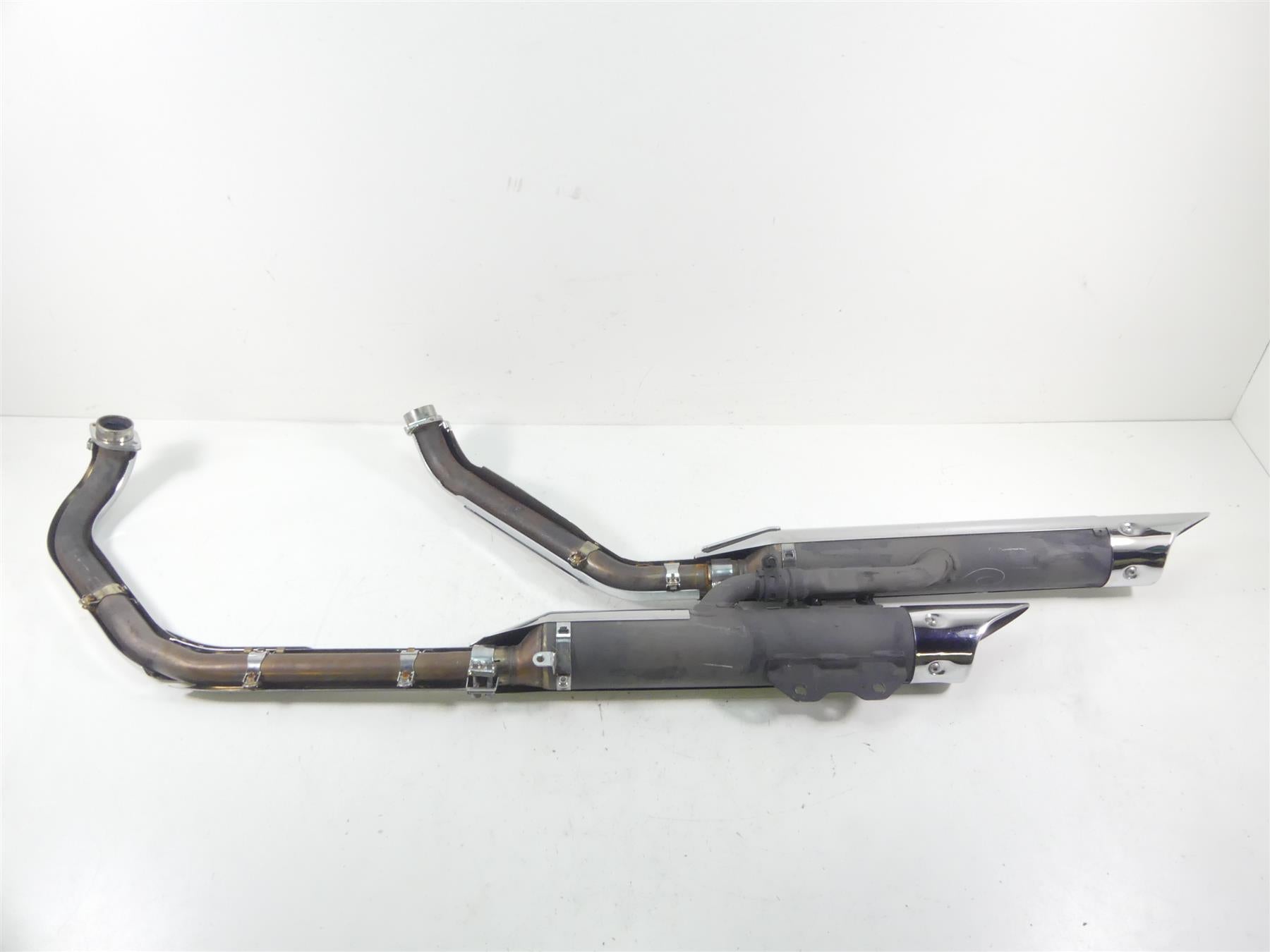 2007 Honda VTX1800 T1 Stock Exhaust Pipe Muffler Header Set 18405