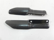 Load image into Gallery viewer, 2007 Ducati Sport Classic GT1000 Carbon Fiber Fork Covers Carbonfiberman 3.07MTD | Mototech271
