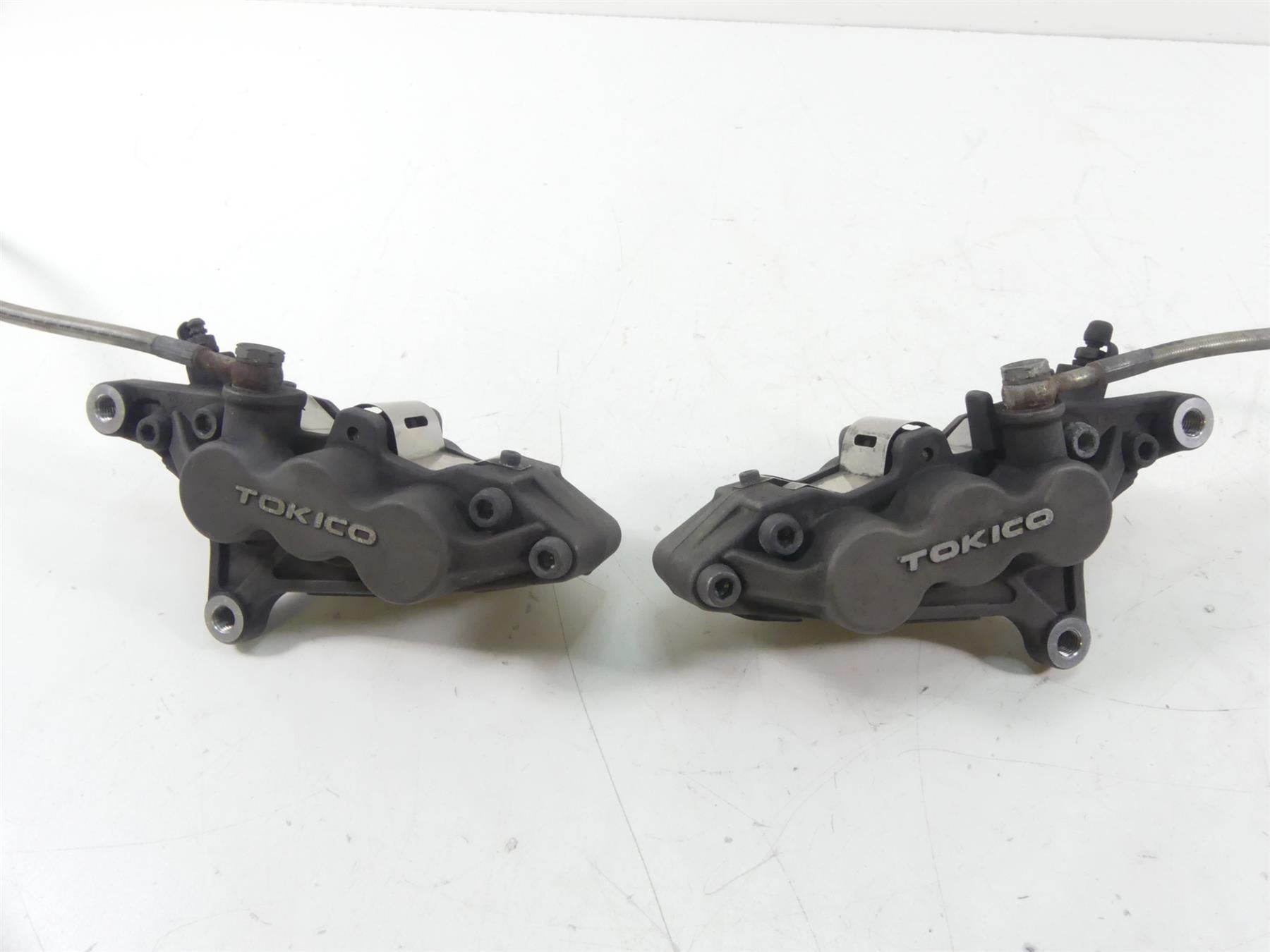 2001 Kawasaki ZX600J2 ZX6R Ninja Front Tokico Brake Caliper Set 