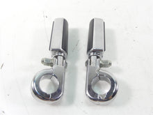 Load image into Gallery viewer, 2007 Harley FLHTCU SE2 CVO Electra Glide Chrome Highway Foot Pegs | Mototech271
