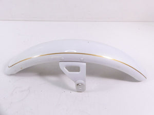 2007 Harley FXDWG Dyna Wide Glide Front Fender White Gold Pearl 60141-06B | Mototech271