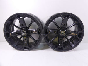 2012 Polaris Ranger 800XP Msa M17 Elixir Wheel Rim Set 14x7 - Read M17-04756 | Mototech271