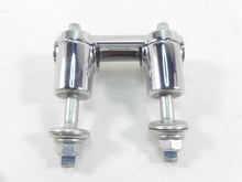 Load image into Gallery viewer, 2019 Harley FLHC Softail Heritage Chrome Handlebar Clamp Riser Set 56998-09 | Mototech271
