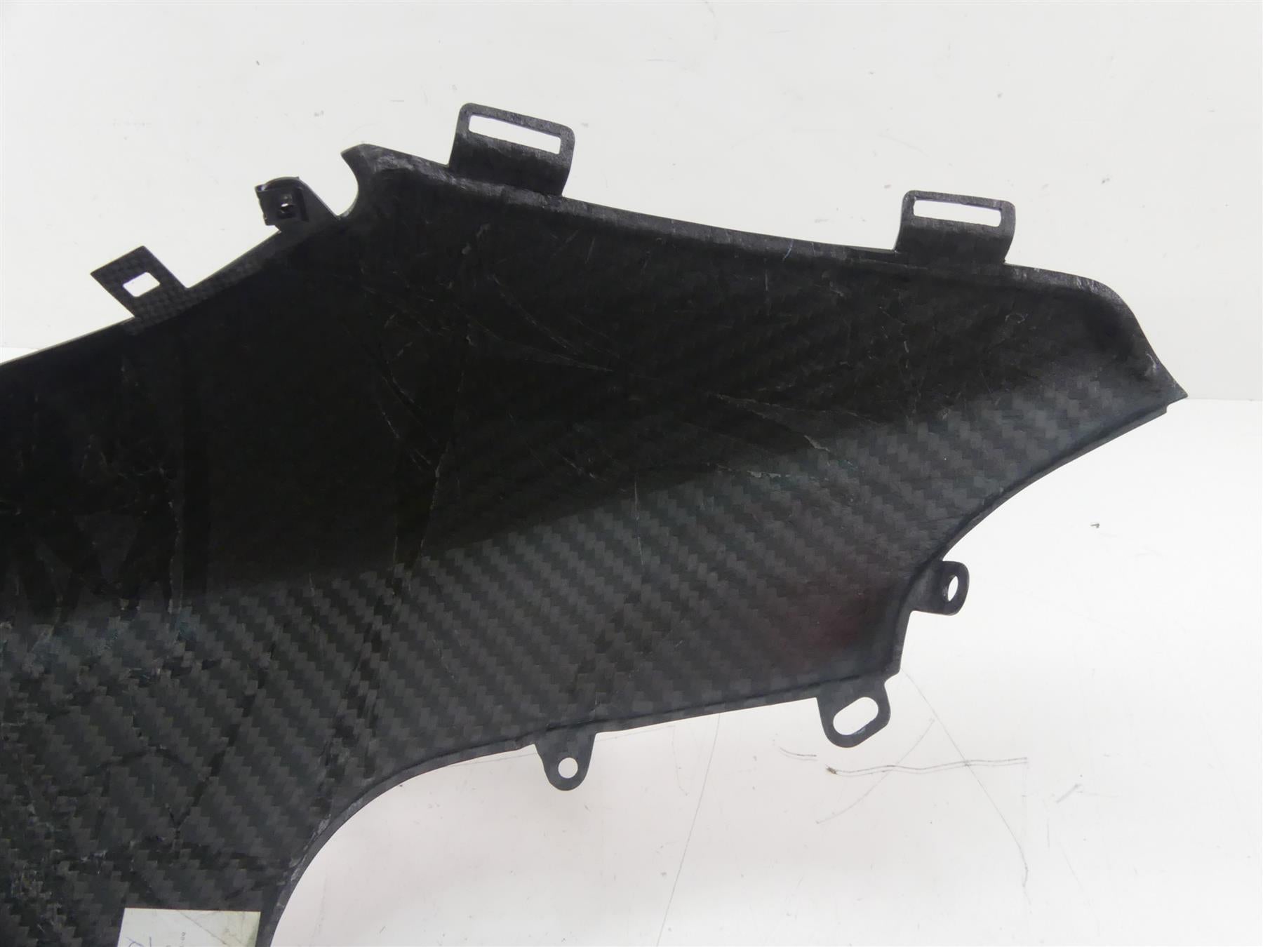 2015 Ducati Diavel Carbon Red Fiber Center Fuel Gas Tank Cover