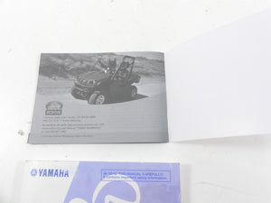 2018 Yamaha YXZ1000R EPS SS Owners Manual Booklet Guide 1XD-F819T-10 | Mototech271