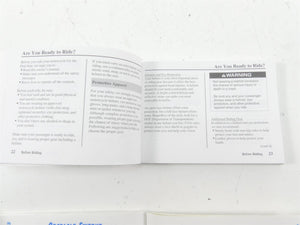 2003 Honda VTX1800 C Owners Manual Booklet Set 00X31-MCH-6100 00X51-ONM-6000 | Mototech271