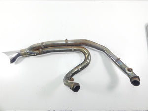 2004 Harley FXDWGI Dyna Wide Glide 2 into 1 Fishtail Exhaust System -Read | Mototech271