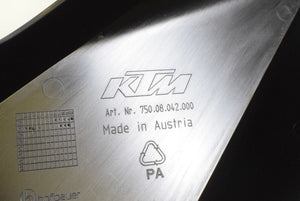 2008 KTM 690 Supermoto R LC4 Tail Side Cover Fairing Cowl Set 7500804100040A | Mototech271